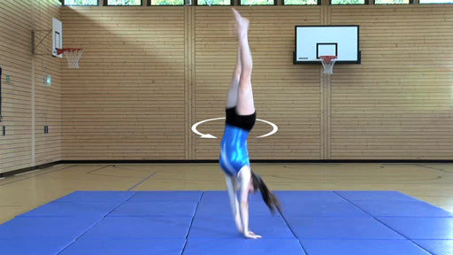 Turnen - Boden - Grundlagen II: Rad, Radwende und Handstandüberschlag