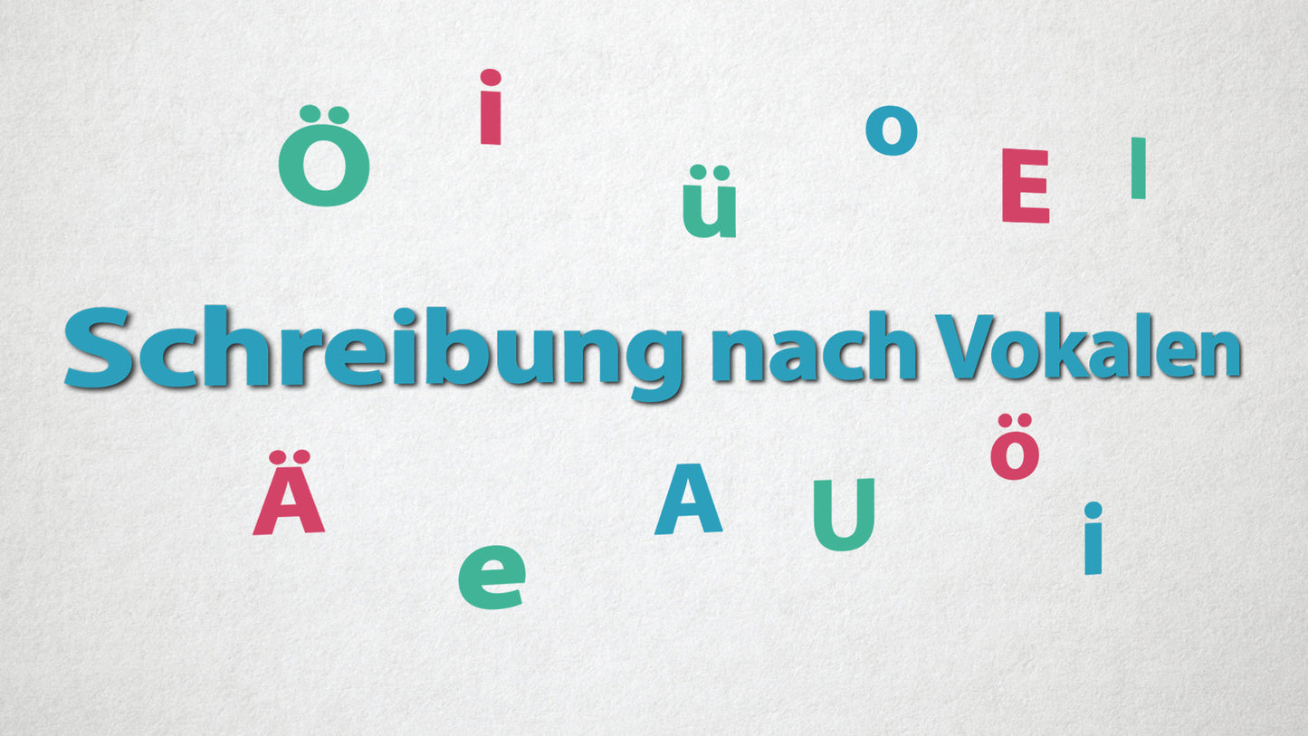 Schreibung nach Vokalen