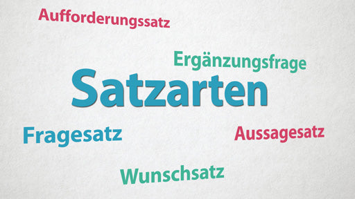 Satzarten