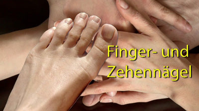 Fingernagel und Zehennagel