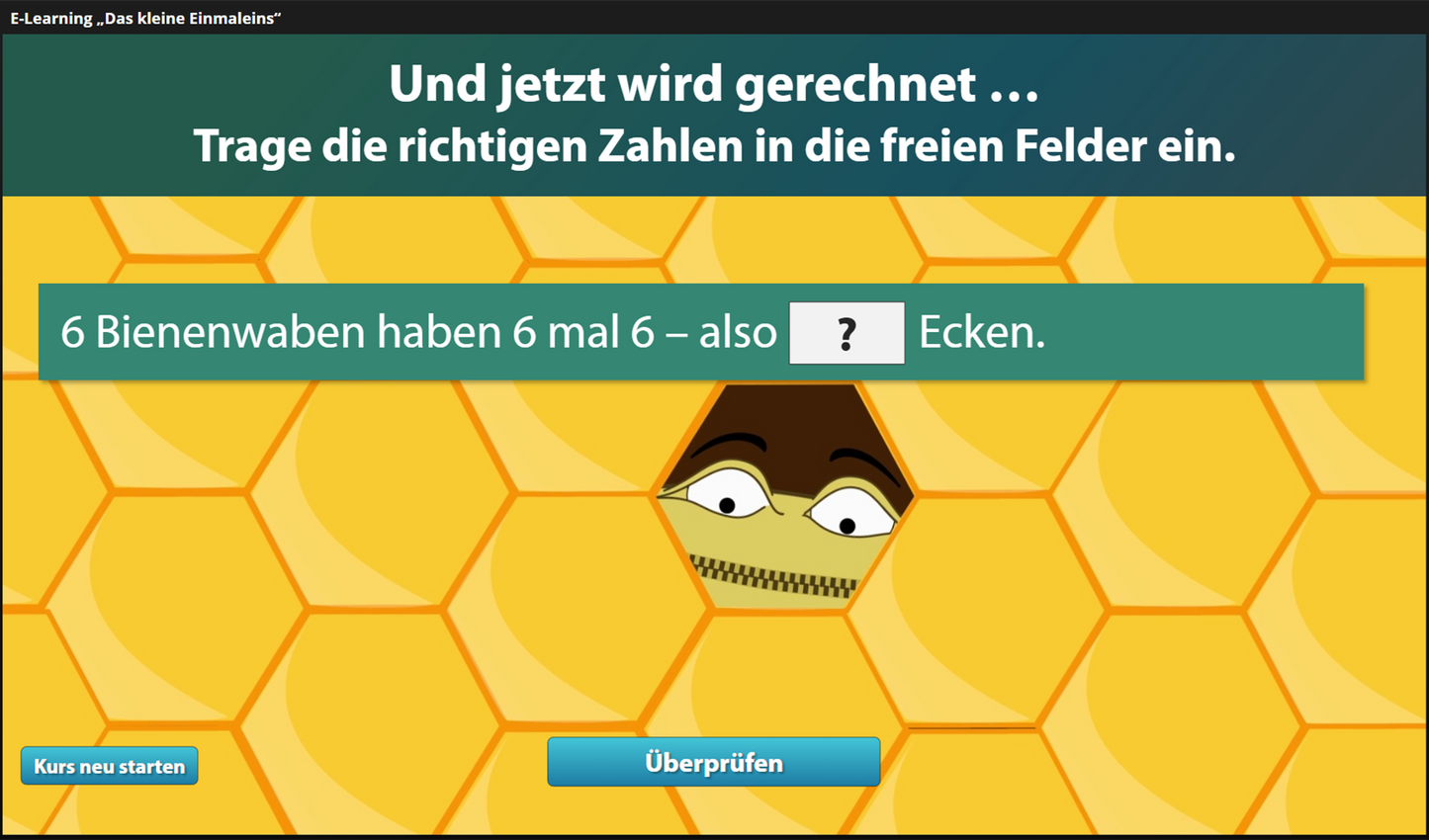 Das kleine Einmaleins mit  E-Learning