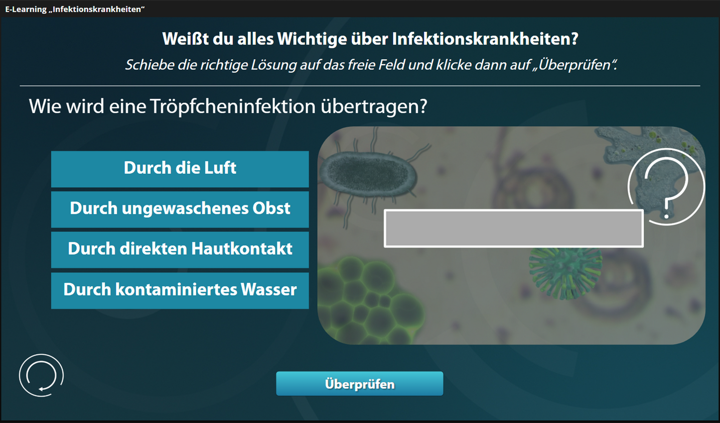 Infektionskrankheiten mit E-Learning