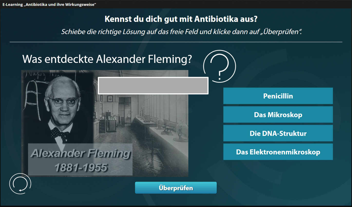 Antibiotika und ihre Wirkungsweise mit E-Learning