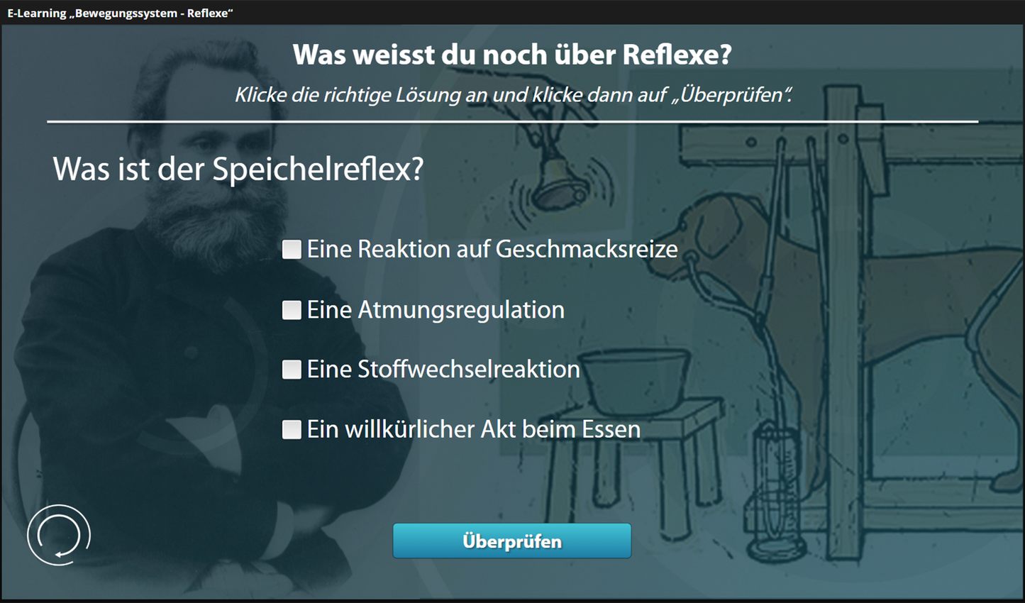 Bewegungssteuerung - Reflexe mit E-Learning