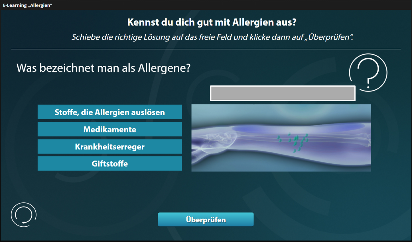 Allergien mit E-Learning