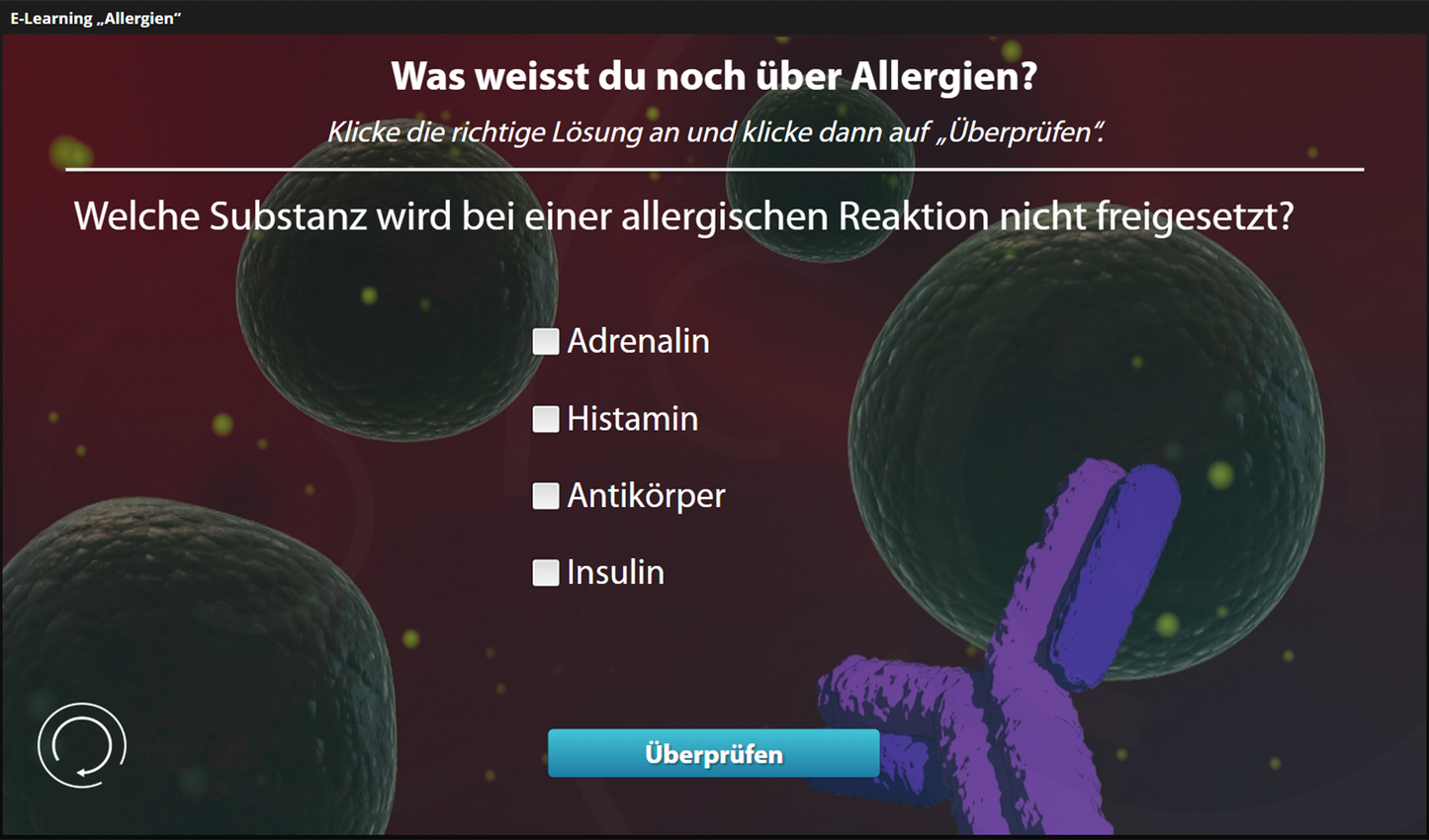 Allergien mit E-Learning