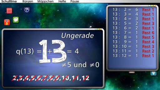 Was ist eine Primzahl? mit E-Learning