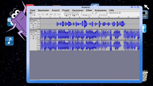 Audio - Musik bearbeiten am Computer