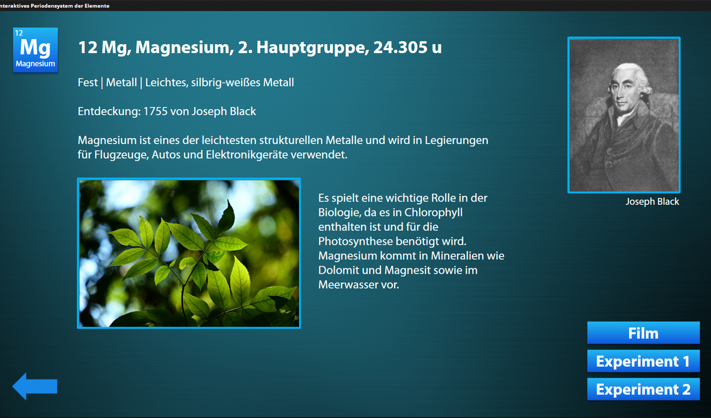 Das Periodensystem der Elemente - Ein interaktiver Onlinekurs