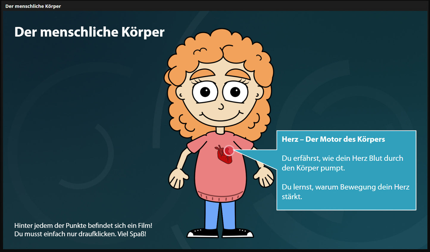 Sprechende Organe - ein interaktives Lernprogramm