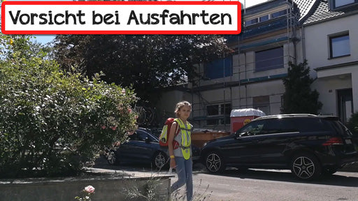 Verkehrserziehung - Schulweg zu Fuß