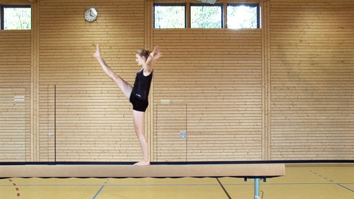 Turnen - Schwebebalken Grundlagen