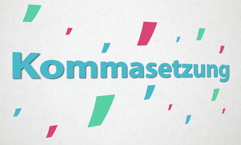 Kommasetzung